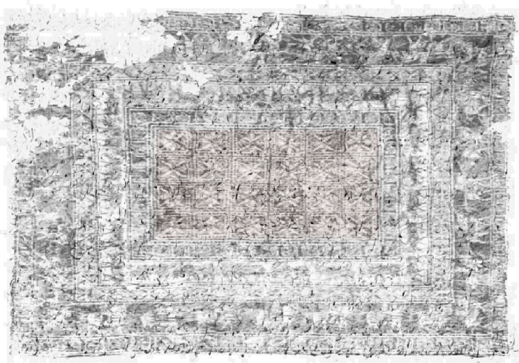 When a Feast is made ready, the table is covered with a Carpet, and a Table-cloth, by the Waiters, who besides lay the Trenchers, Spoons, Knives with little Forks, Table-napkins, Bread, with a Salt-seller. Messes are brought in Platters, pie on a Plate.  